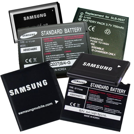 samsung battery model list